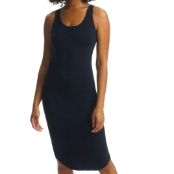 blue sparkly knit dress Aylin Rib Knit Dress – Retrofete main image 0